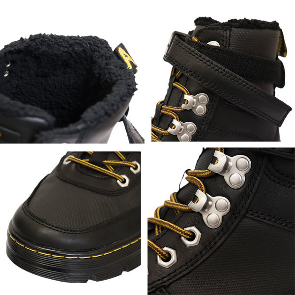 Dr.Martens (ドクターマーチン) 27819001 COMBS TECH FL レースアップ ブーツ BLACK UK5-約24.0cm_Dr.Martensドクターマーチン正規