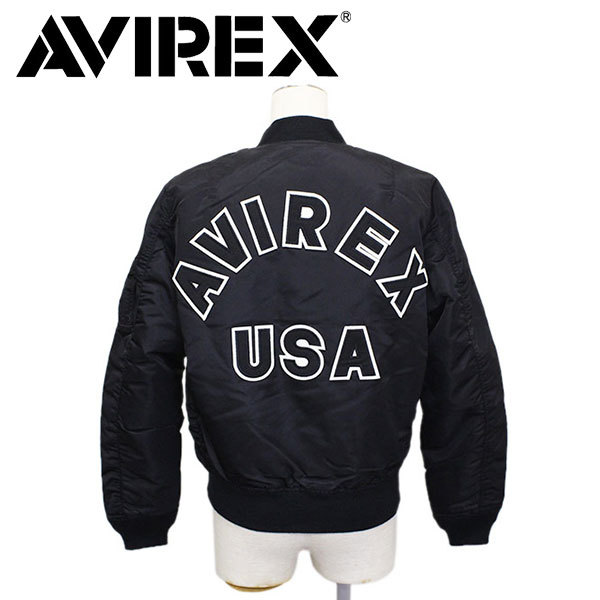 AVIREX (アヴィレックス) 6202051 L-MA-1 COMMERCIAL LOGO エムエーワン コマーシャル ロゴ レディース フライトジャケット 783-0959002 09