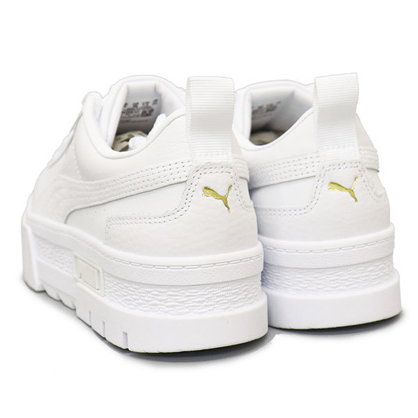 PUMA (プーマ) 384209 メイズ クラシック レディーススニーカー 01 プーマホワイト PM185 24.5cm_PUMA