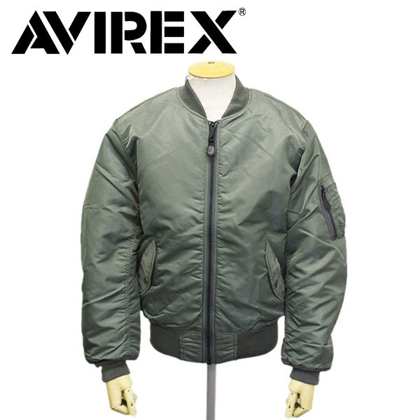 AVIREX (アヴィレックス) 6102170 MA-1 COMMERCIAL エムエーワン コマーシャル フライトジャケット 783-0952005 73SAGE XL_AVIREXU.S.A.(アビレックス)