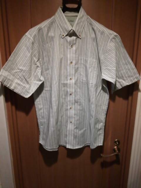 L.L.Bean　半袖　ボタンダウンシャツ　送料２３０円_画像1