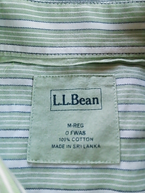 L.L.Bean　半袖　ボタンダウンシャツ　送料２３０円_画像2