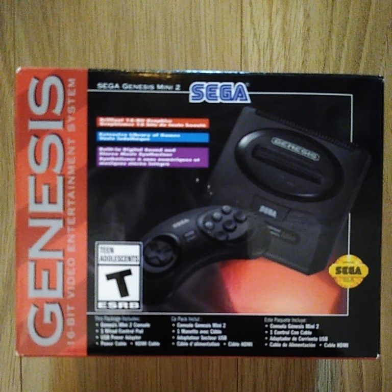 日本製 2 Mini Genesis SEGA 新品未開封 ジェネシスミニ2 セガ 家庭用