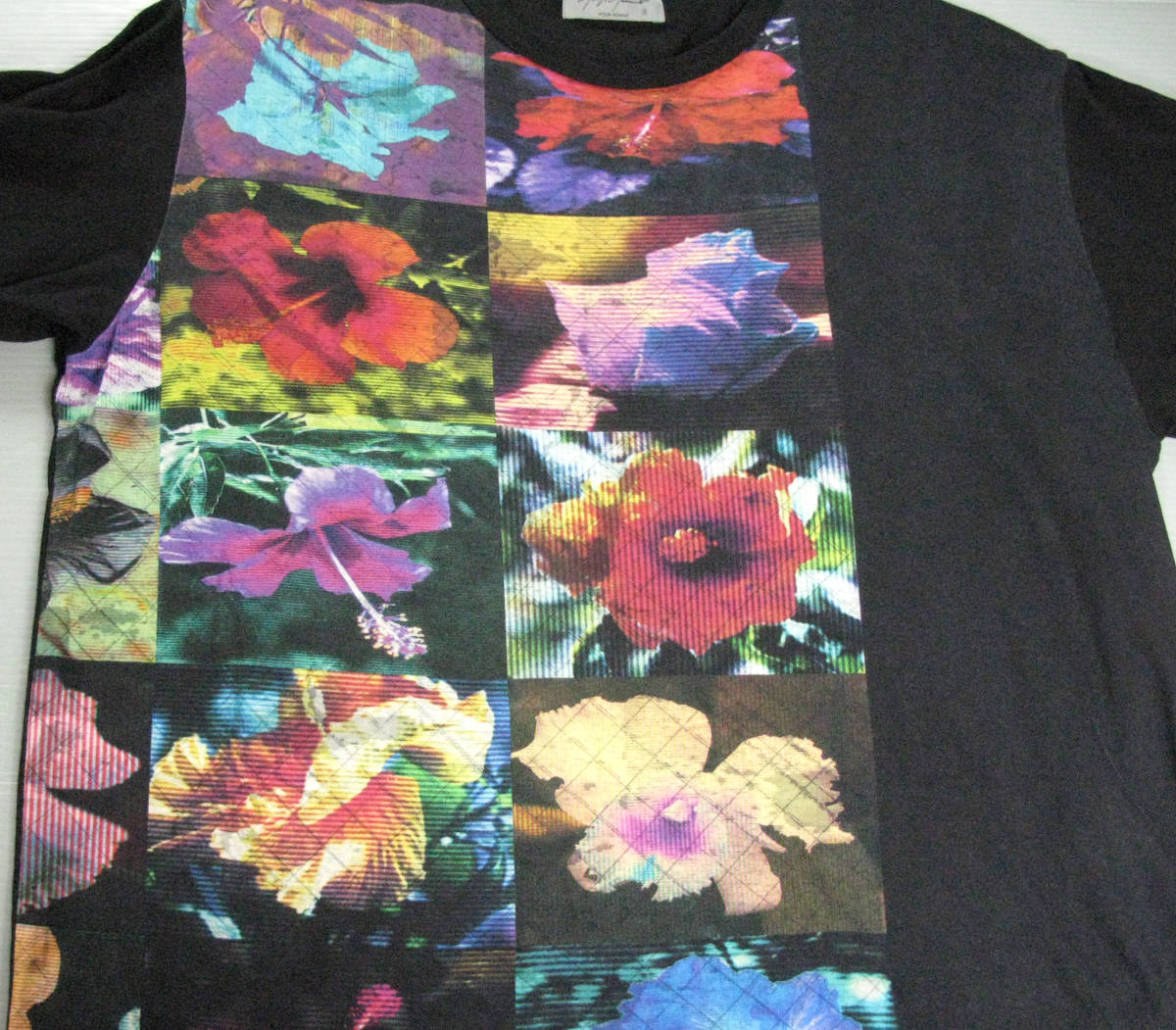 ヨウジヤマモト プールオム：2022SS 花図鑑 Tシャツ 3 （ 花柄 オーバーサイズ Yohji Yamamoto pour Homme 2022SS Flower Oversized Tee 3_画像4