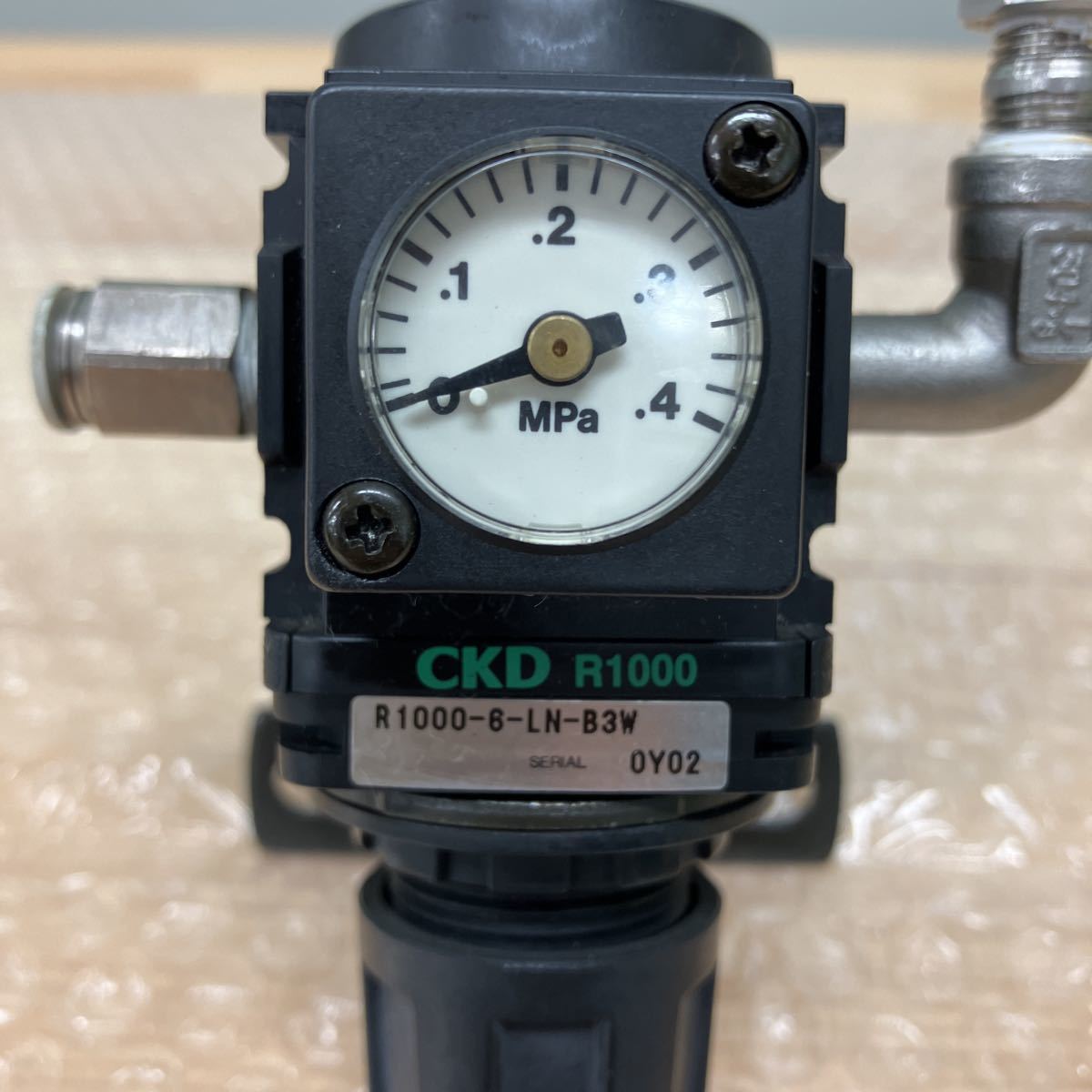 CKD　R1000-6-LN-B3W　レギュレータ　KOGANEI　C125　チェック弁　E-762_画像2