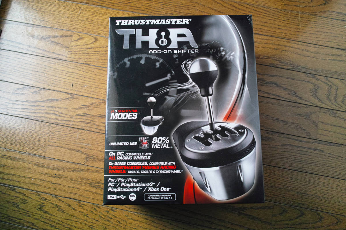 卸直営 THRUSTMASTER スラストマスター TH8A シフター ショートロッド