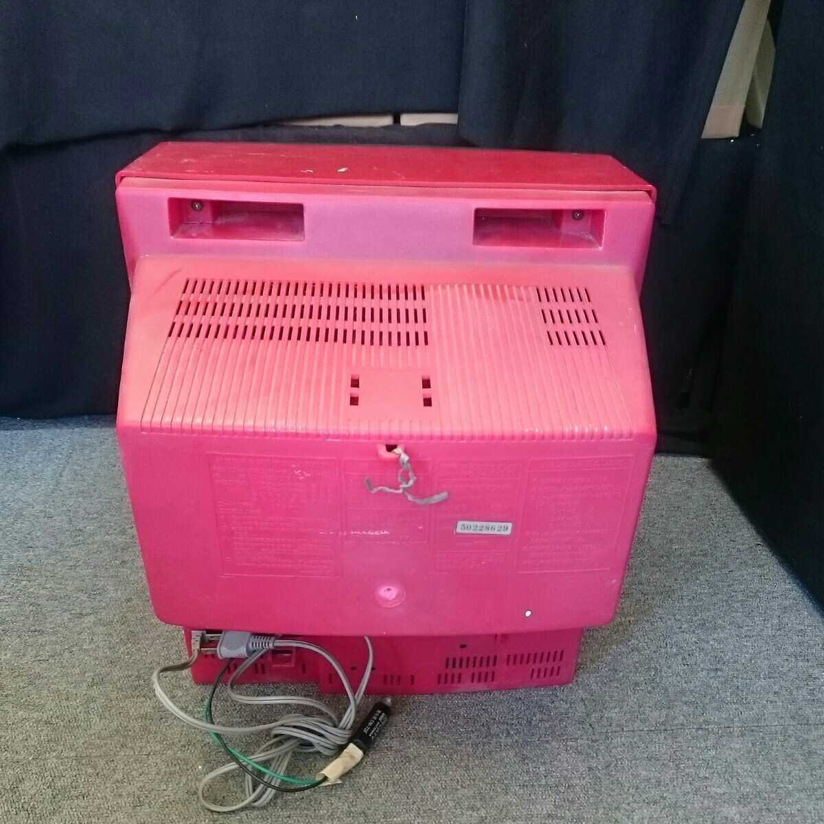 昭和レトロ 東芝テレビ台 Yahoo!オークション - 111103 昭和レトロ 東芝カラーテレビ 14W-E31