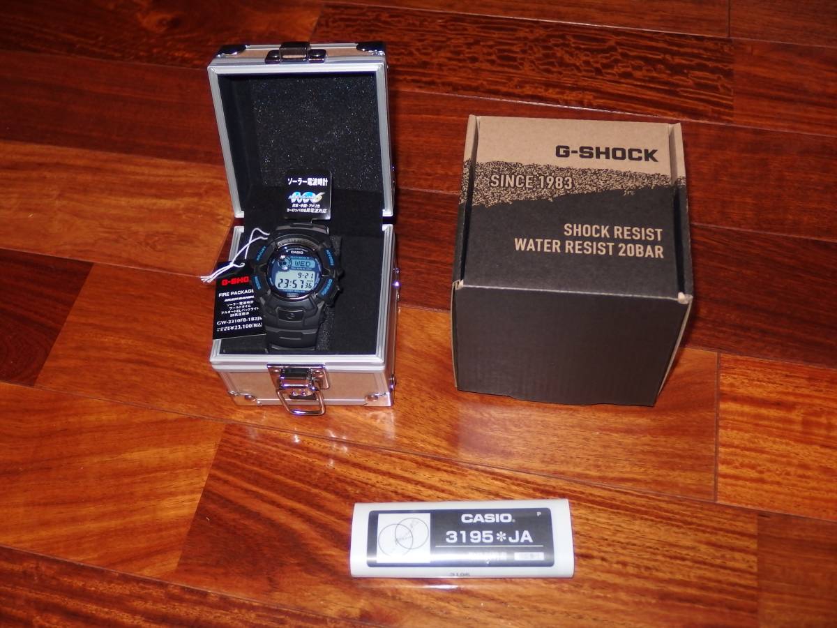 G-SHOCK ファイアー・パッケージ 2021 限定モデル GW-2310FB-1B2JR 電波ソーラー 腕時計