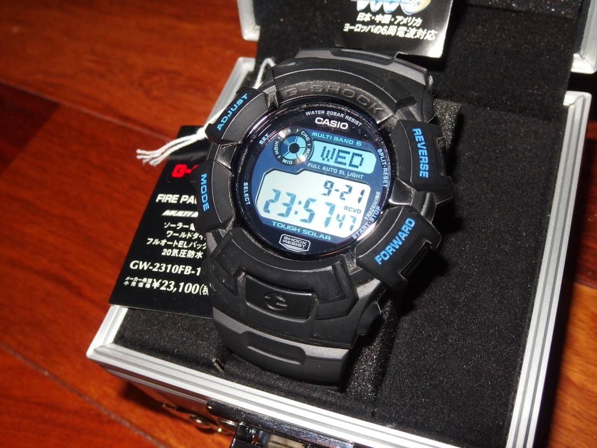 G-SHOCK ファイアー・パッケージ 2021 限定モデル GW-2310FB-1B2JR 電波ソーラー 腕時計