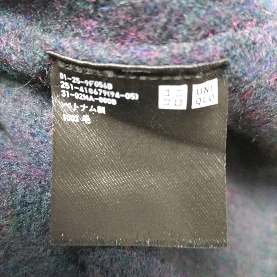 UNIQLOユニクロプレミアムラムクルーネックセーター濃紺XL_画像9