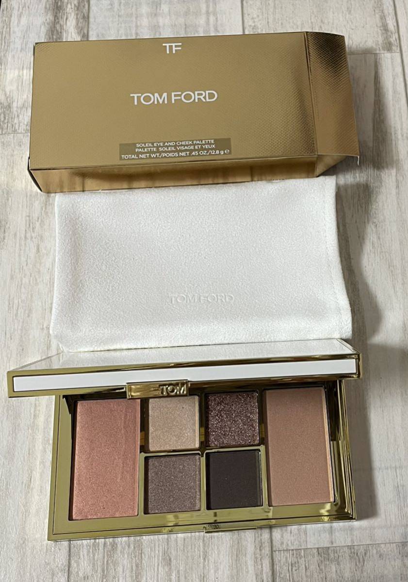 TOM FORD トム　フォード ソレイユ アイ アンド チーク パレット 03 ソーラーエクスポージャ　未使用　アイシャドウ　フェイスカラー