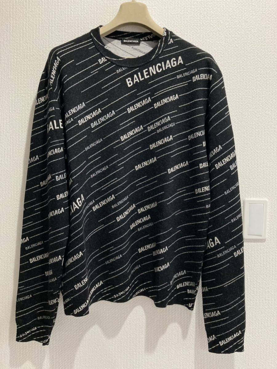 日本 正規品 BALENCIAGA バレンシアガ ニット セーター メンズ
