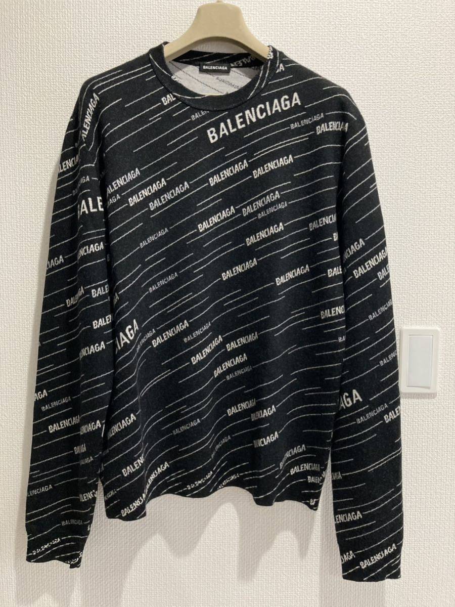 希少 正規品 BALENCIAGA バレンシアガ ニット セーター メンズ