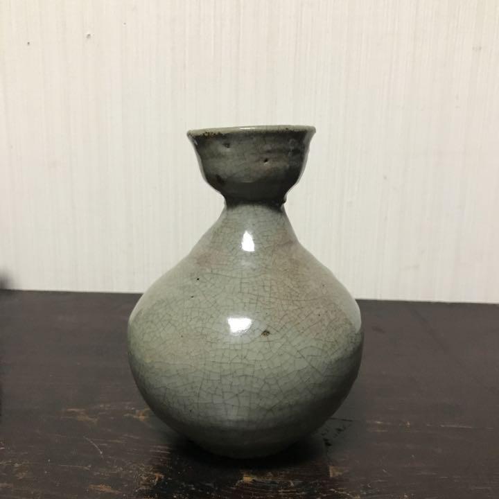 李朝瓶 徳利 花器 古道具 アンティーク 韓国古美術 古美術 花入 骨董-