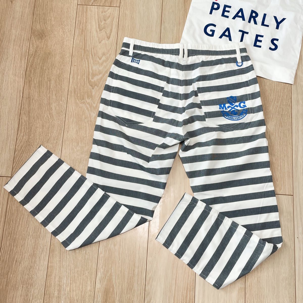 美品!メンズ PEARLY GATESパンツ-