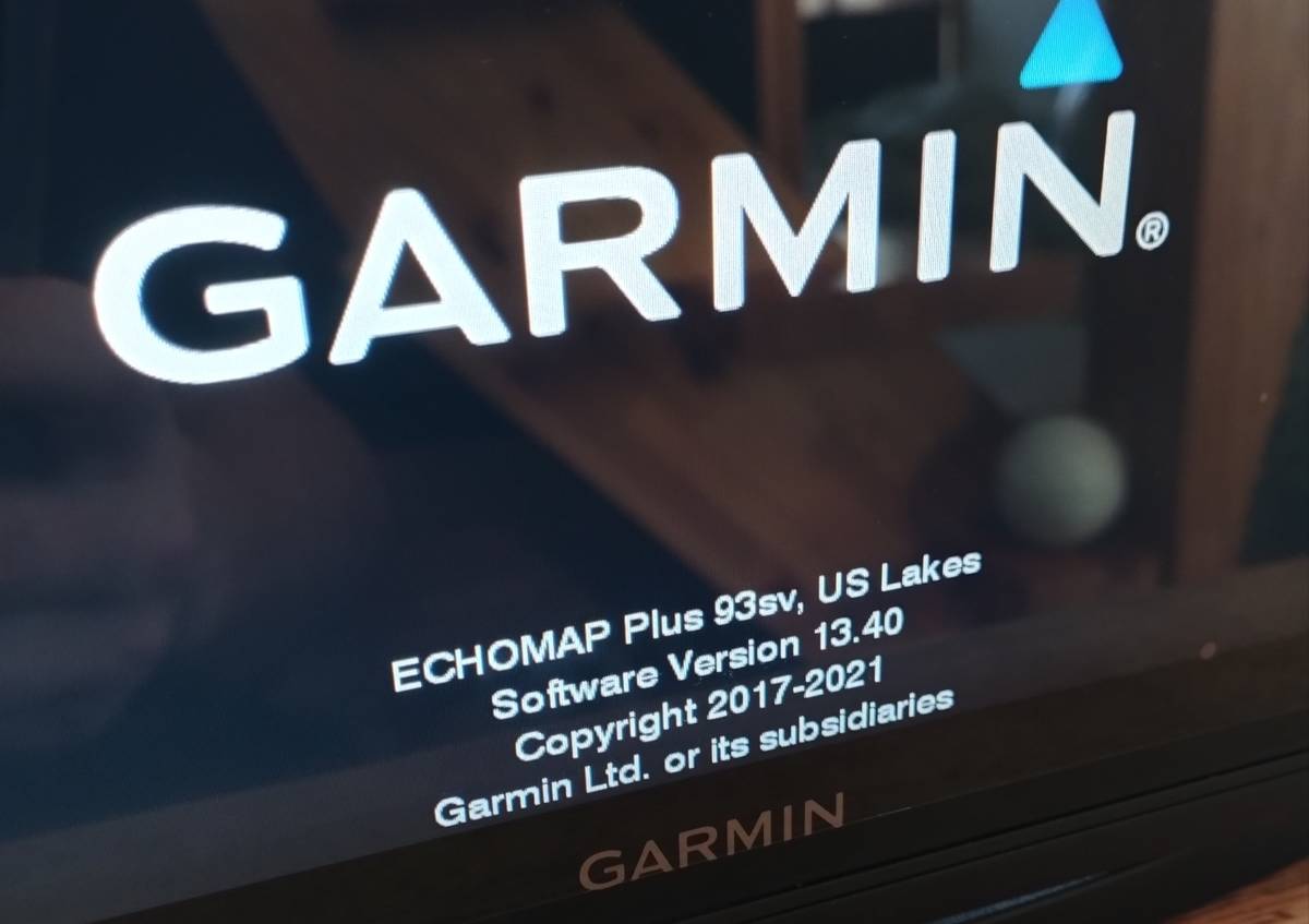 ガーミンエコマッププラス　93SV 大画面９インチ！！GARMIN　検　 UHD 74sv 73sv 72sv echomap plus　ストライカー　UHD エコーマップ_バージョン最新になってます！！