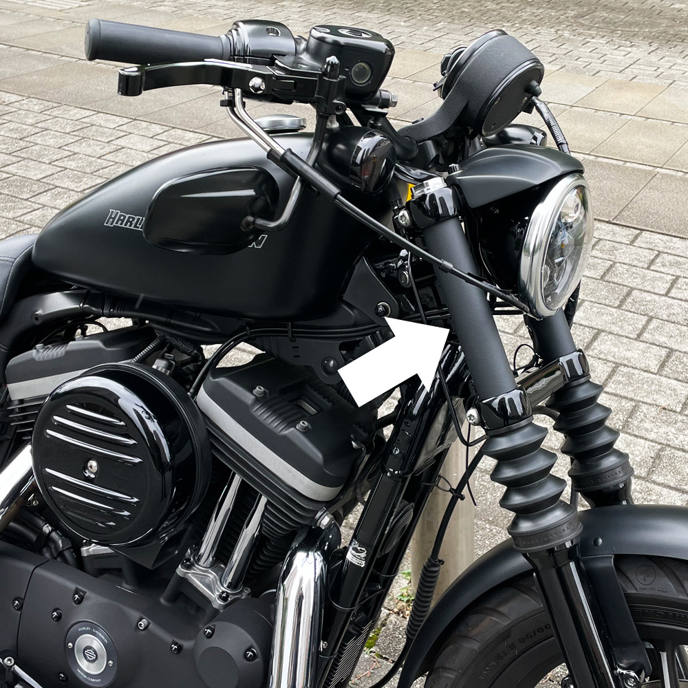 前期型XL1200X用 アッパーフォークカバー|Yahoo!フリマ(旧 前期型XL1200X用 アッパーフォークカバー|Yahoo!フリマ(旧