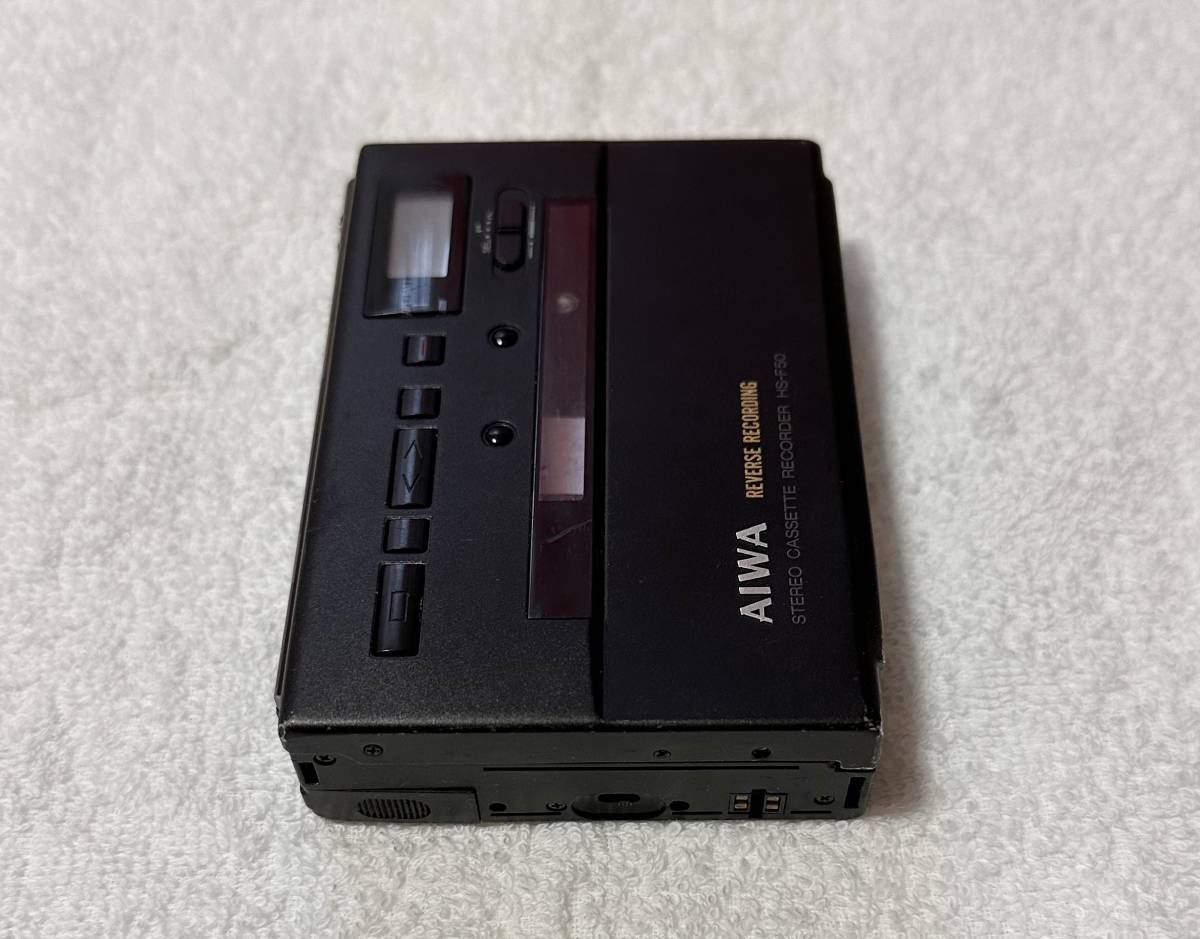 AIWA ステレオカセットレコーダー HS-F50 動作未確認 現状品