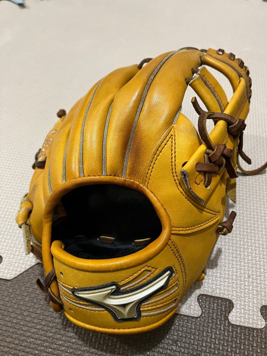 ミズノ グローバルエリート オリジナルオーダーグラブ 軟式用 坂本型 内野手用 値下げ ミズノ グローバルエリート オーダーグラブ 軟式用 内