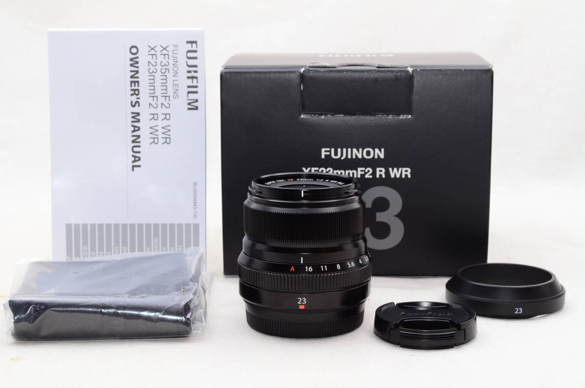 ☆超美品☆ FUJIFILM XF23mm F2 R WR ブラック | charcas.gob.mx