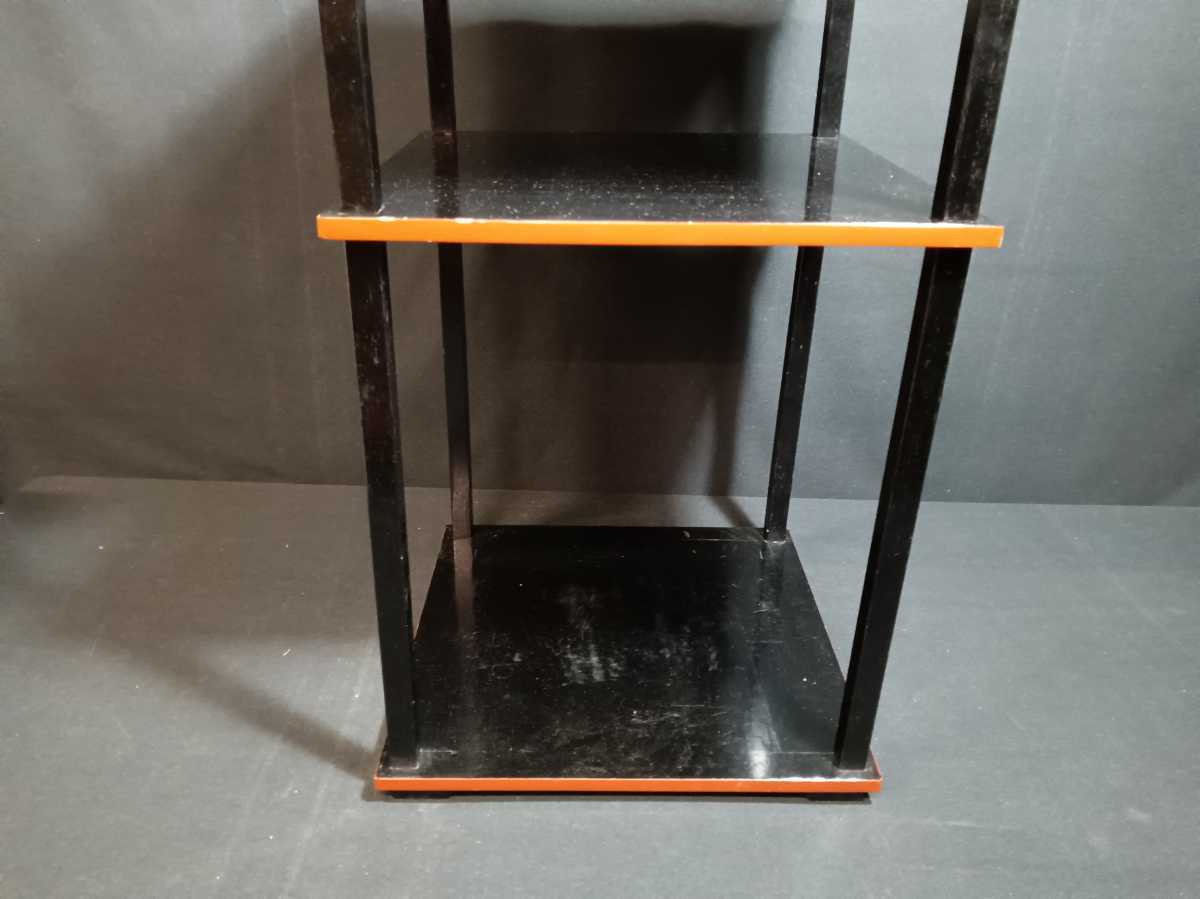 50%OFF】 茶道具 棚溜二重棚 真塗 漆塗 吸江斎好写 棚ピタット付 村田宗覚 溜二重棚(吸江斎好写)