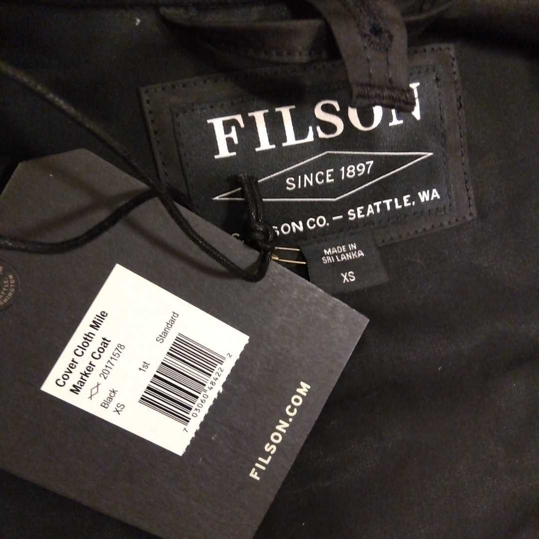 Filson Cover Cloth Mile Marker Coat フィルソン　カバー　クロス　マイル　メーカー　コート　US:XS JP:S フィルソン　Black_画像5