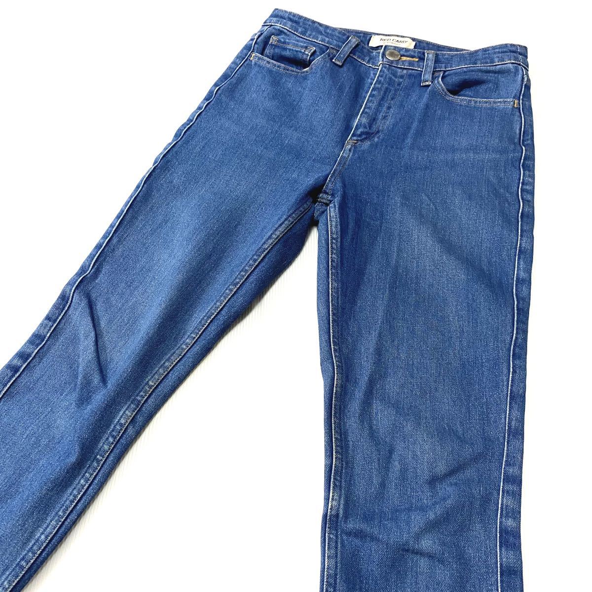 RED CARD × glenwood 長谷川潤コラボ スキニー ストレッチ デニム