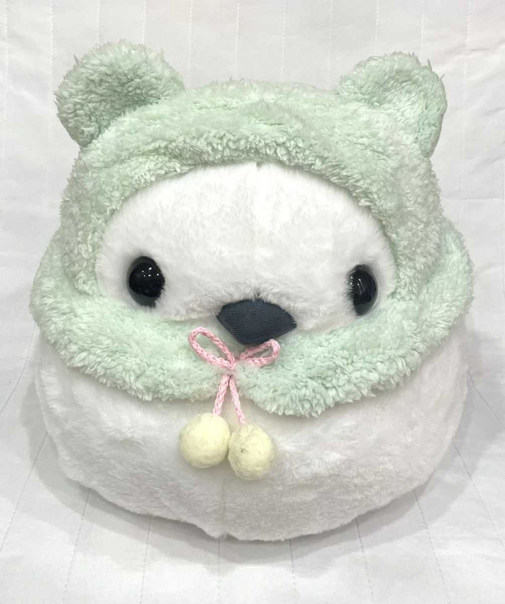 ヤフオク! - 【シマエナガ】ふくふく シマエナガ ゆるっこずきん BIG...