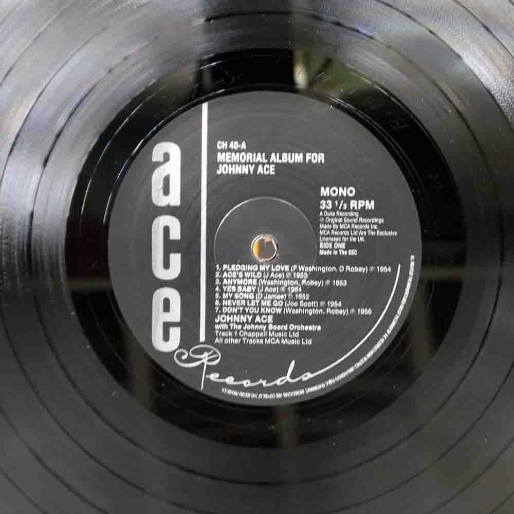 JOHNNY ACE/MEMORIAL ALBUM FOR/ACE CH 40_画像2