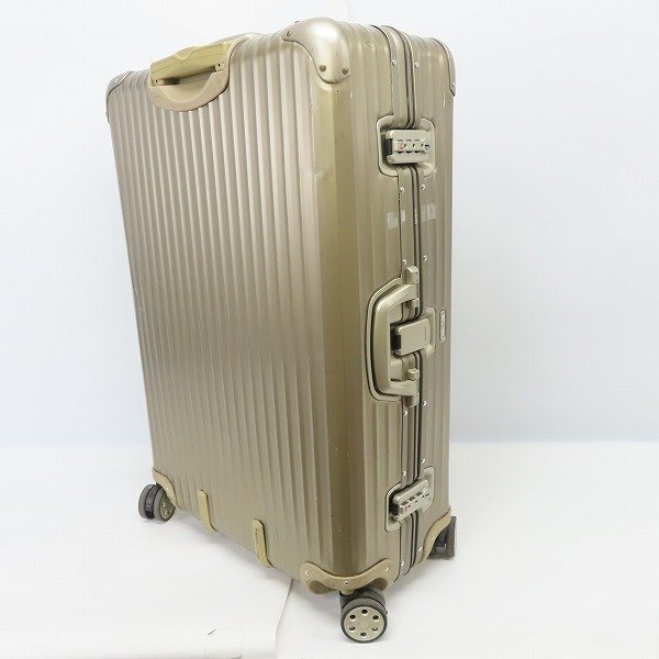 RIMOWA/リモワ TOPAS TITANIUM/トパーズ チタニウム マルチホイール 4輪 945.77.21 同梱×/170_画像3