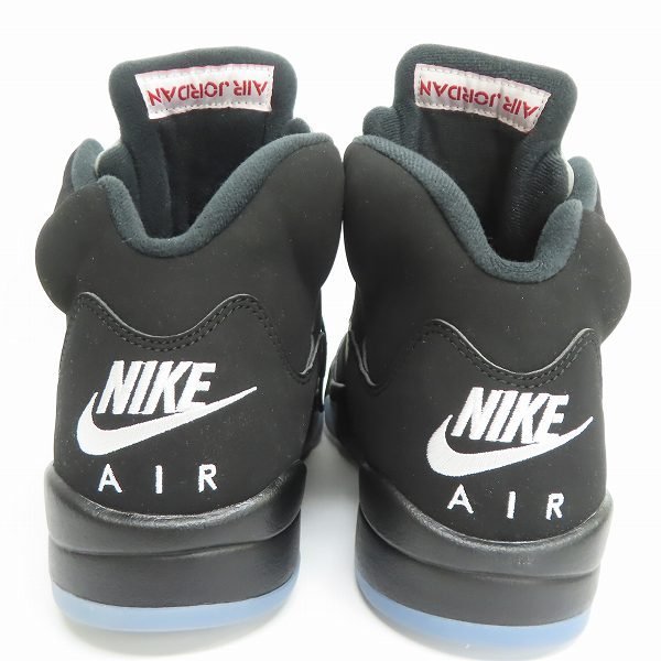 NIKE/ナイキ AIR JORDAN 5 RETRO BLACK METALLIC/エアジョーダン5 ブラックメタリック 845035-003/27 /080