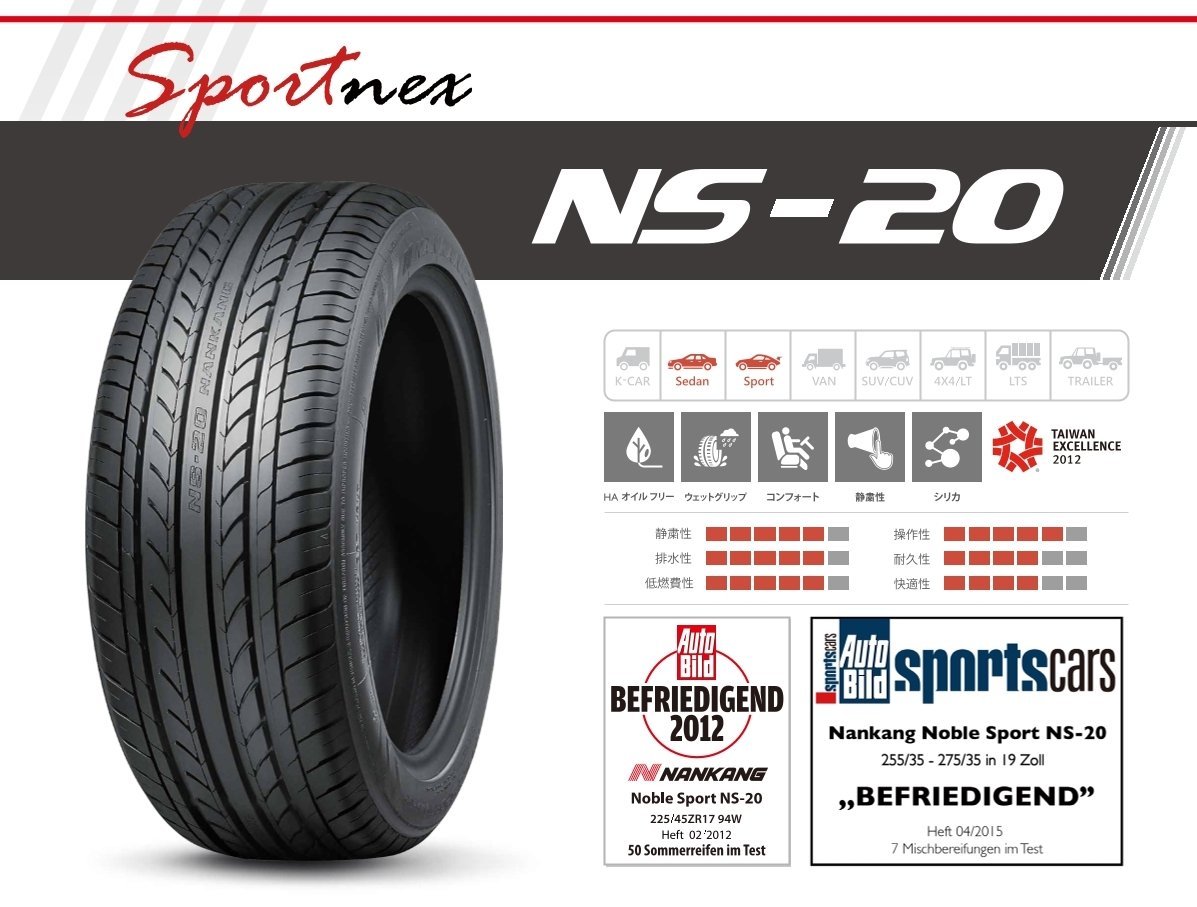 235 91Y XL◇ナンカン NANKANG NS-20◇サマータイヤ △送料も安い