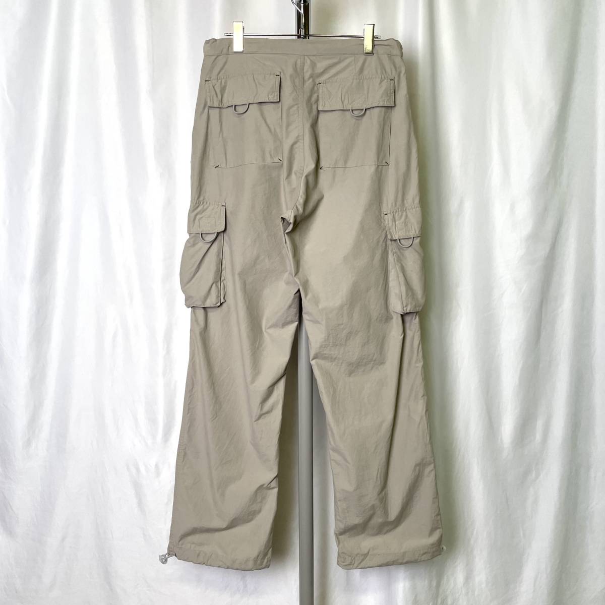 00s UTILITY nylon gimik cargo pants W32×L31 gray ju strut active utility 90s old clothes Old Vintage 