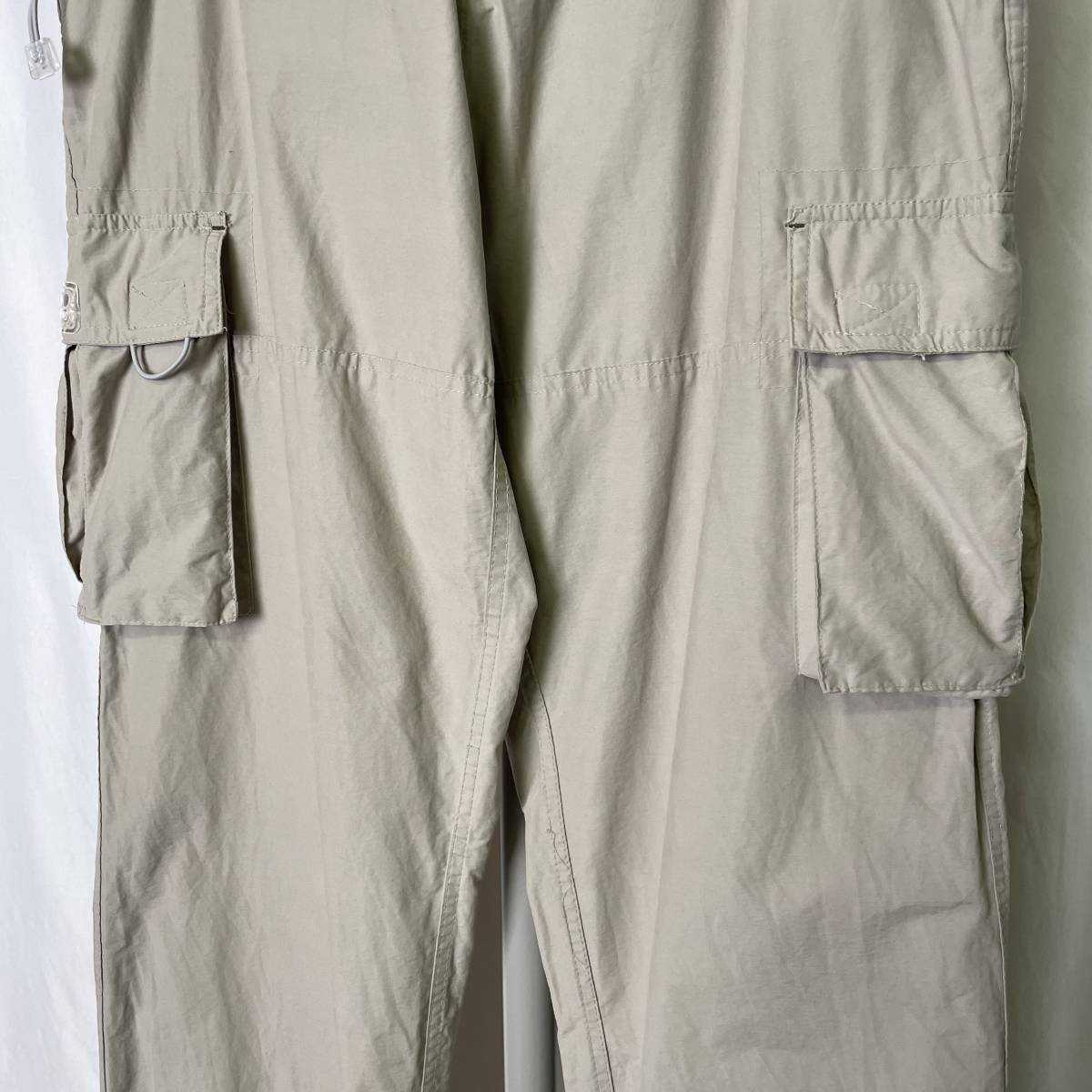 00s UTILITY nylon gimik cargo pants W32×L31 gray ju strut active utility 90s old clothes Old Vintage 