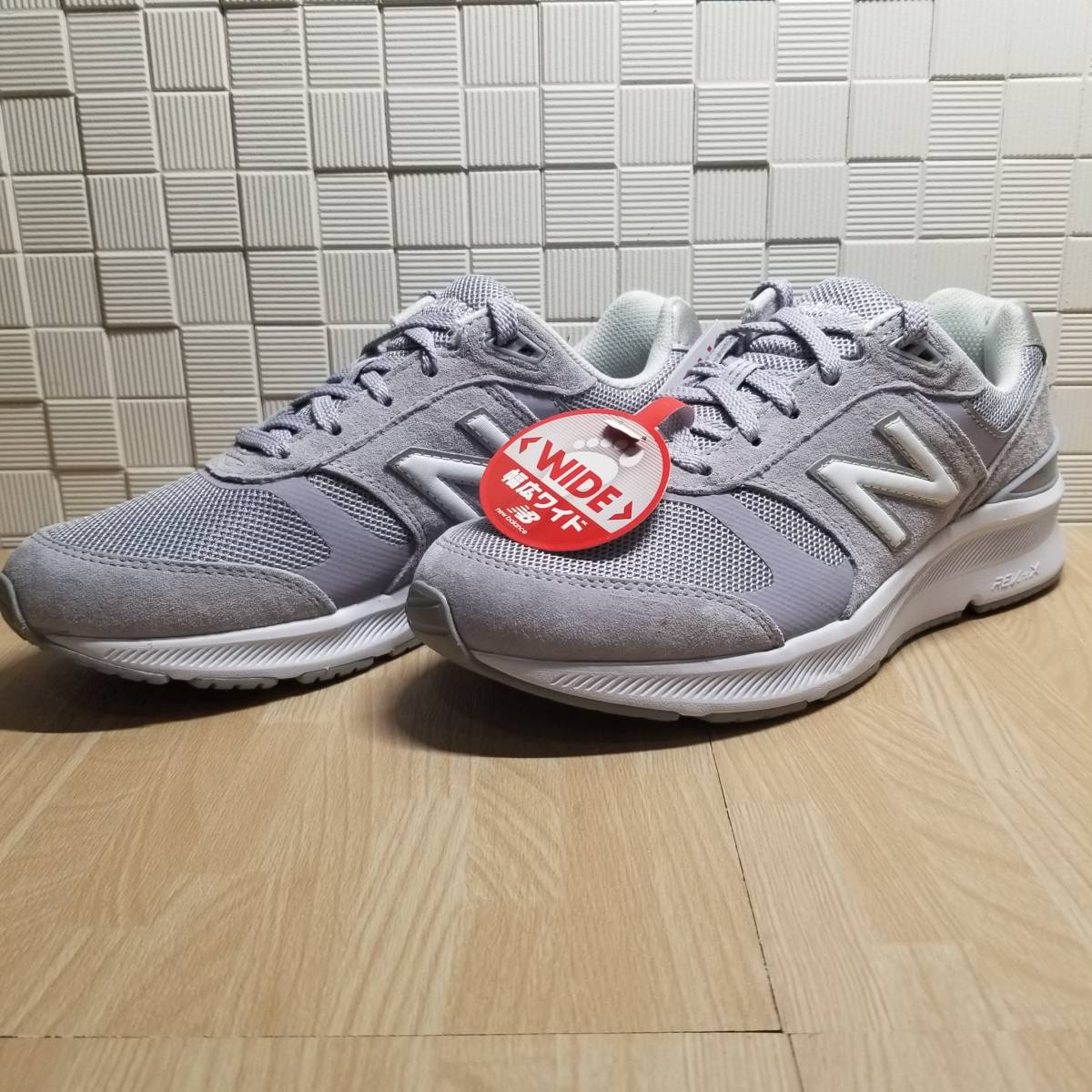 送料無料・新品未使用!!ニューバランス new balance ウォーキングシューズ スニーカー / WW880LG5.2E / 定価12100円 グレー 25.0cm_画像1