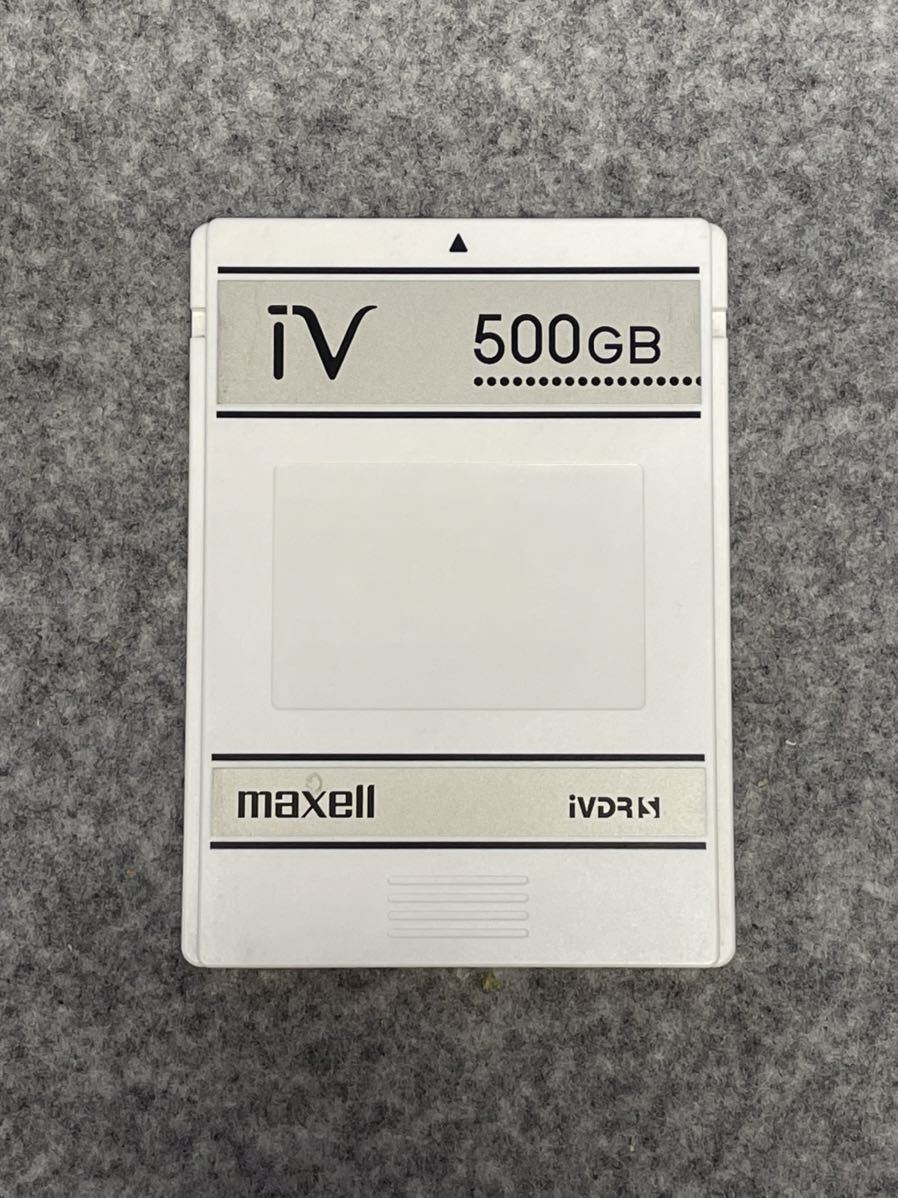 マクセルmaxell iV 500GB/iVDR-Sカセットハードディスク 1(記録 