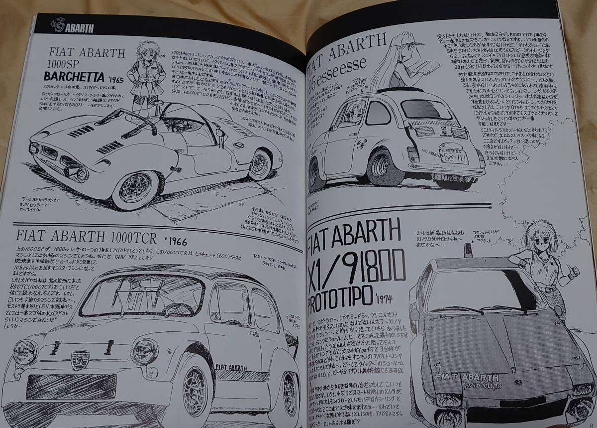 【希少初版同人誌】「RACER EX」CAR & MOTORCYCLE FANZINE (きお誠児/うめやしきみつよし/せたのりやす) WRC F1 4