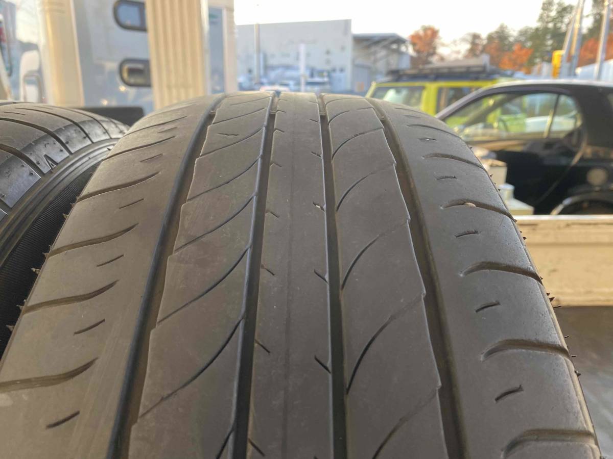 ☆ レクサスRX TPMS付き ☆ RAYS VR G25 鍛造 軽量 ☆ 20 × 8.5J +36 114.3-5H ☆ 235/55R20 ダンロップ SPORT MAXX050 中古4本 ☆_画像10