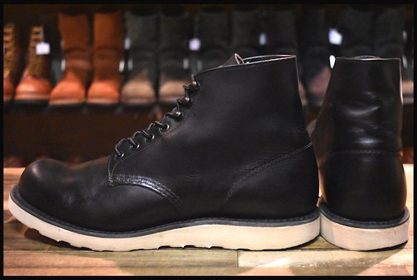 10.5D 良品 BEAMS別注 裏半円犬タグ復刻 16年】レッドウィング 9873