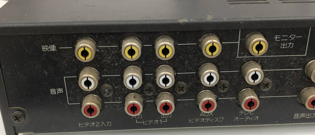 DIATONE ダイヤトーン AV-SR1 アンプ オーディオ機器 通電確認OK DIATONE ダイヤトーン AV-SR1 アンプ オーディオ機器 通電確認OK