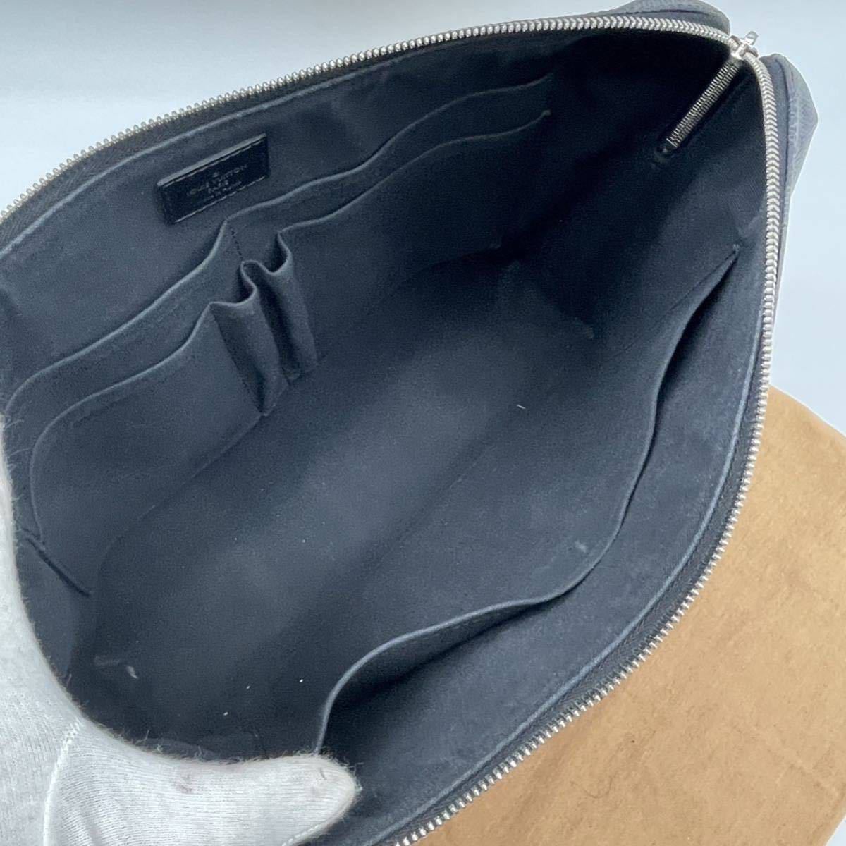 1円《良品》LOUIS VUITTON ルイヴィトン ダミエグラフィット ポルト