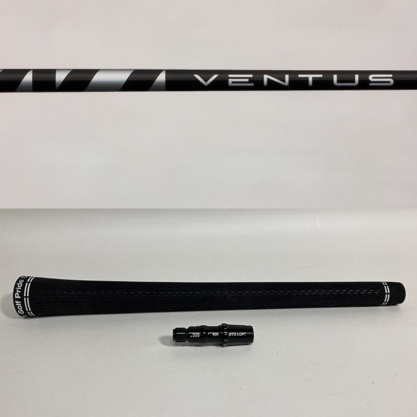 【未使用品】フジクラシャフト VENTUS BLACK 7 硬さ：S シャフト単品 非純正 テーラーメイドスリーブ付き
