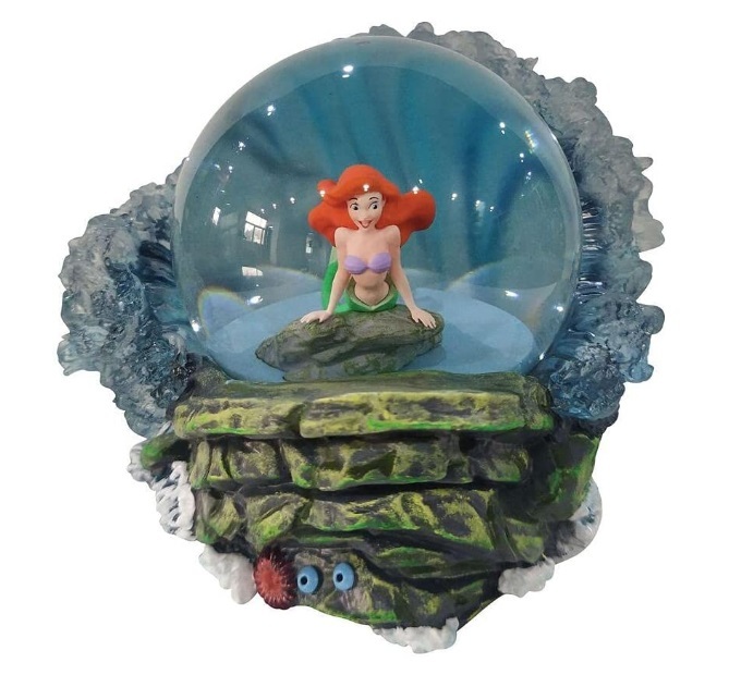  Disney витрина * Little Mermaid Ariel фигурка "снежный шар" A