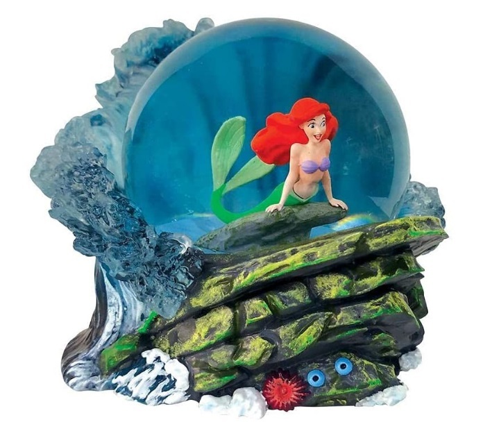  Disney витрина * Little Mermaid Ariel фигурка "снежный шар" A