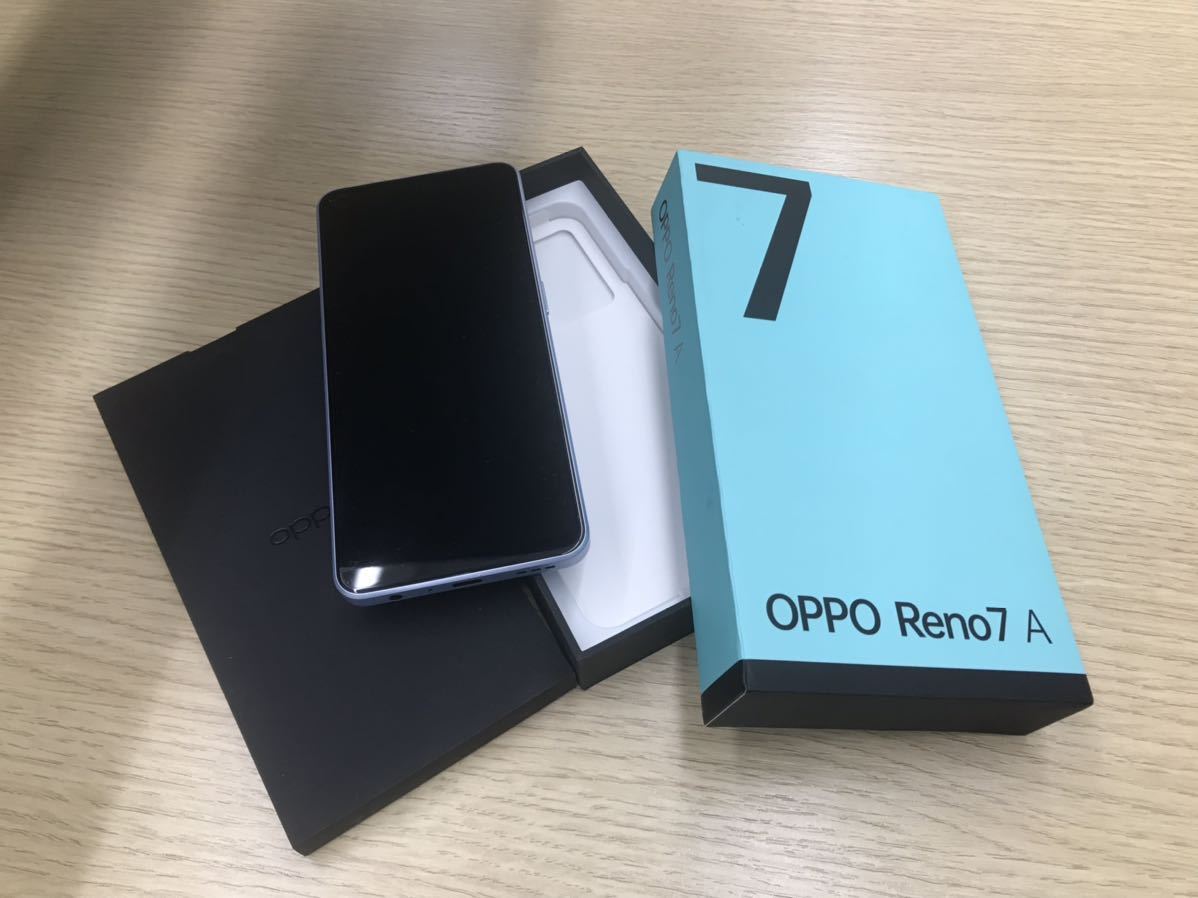 ワイモバイル 美品 OPPO Reno7A A2010P 初期化済み ネットワーク