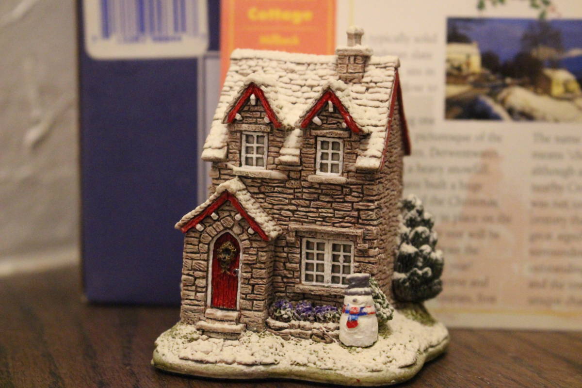 クリスマス 英国製 LILLIPUT LANE リリパット レーン MILLBECK COTTAGE