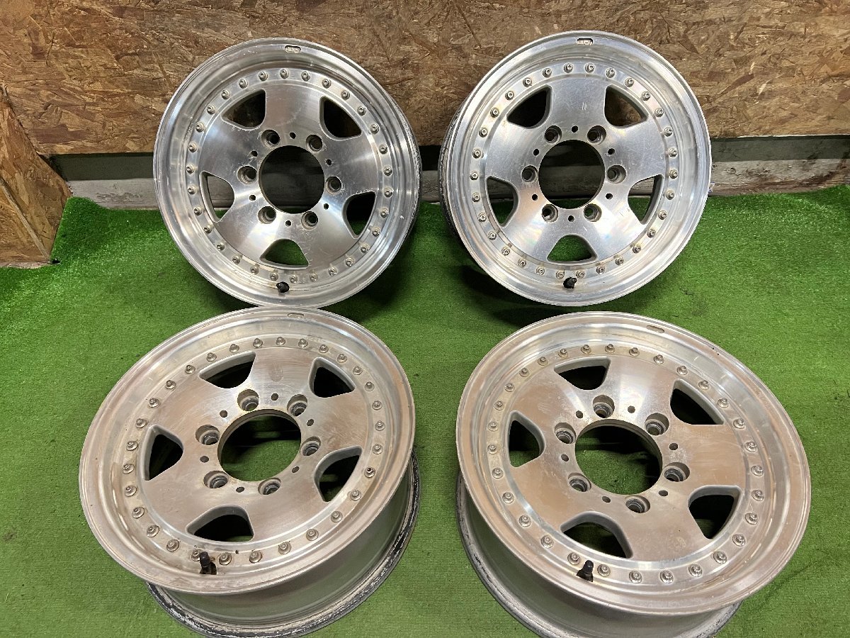 Yahoo!オークション - EMR PRODUCT 15インチ 6J +22 PCD139.7 6H Yahoo!オークション - EMR PRODUCT 15インチ 6J +22 PCD139.7 6H