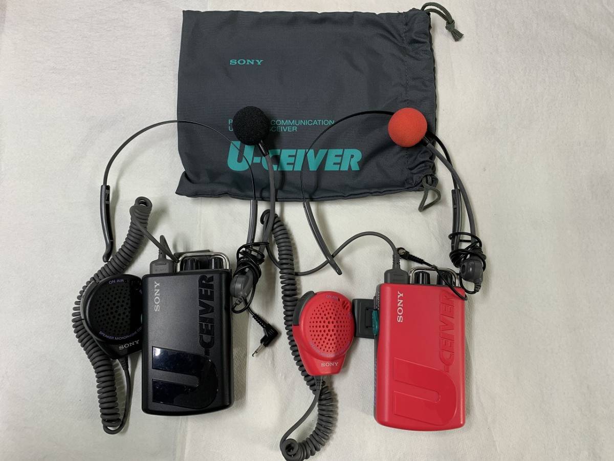 SONY 特定小電力 トランシーバー ICB-U110 U-CEIVER Yahoo!オークション - SONY ソニー ICB-U110 特定小電力
