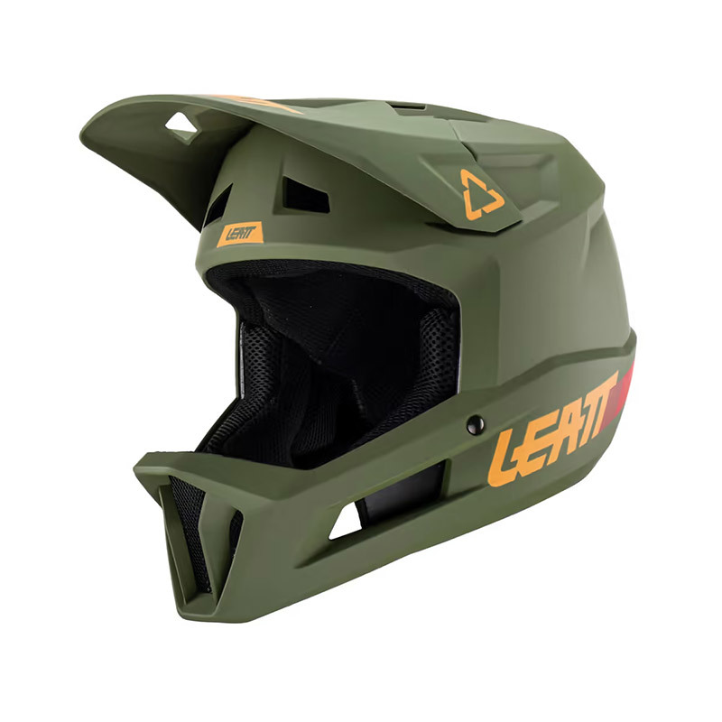 [Leatt] MTB DH用フルフェイスヘルメット (Mサイズ) Gravity 1.0 V23 Bike Helmet Pine