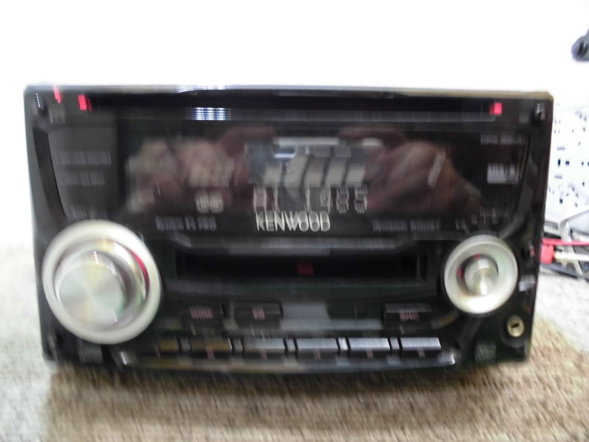 *[ утиль ] Kenwood KENWOOD двойной размер ресивер DPX-55MD CD/ тюнер /MD/ передний AUX терминал 200903 *